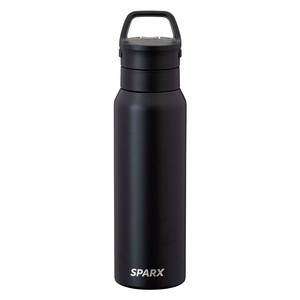 水筒 ステンレス 【SPARX】 ハンドル付　炭酸ボトル 750ml 　ブラック　ASO-750BK　 真空 断熱　グロウラー