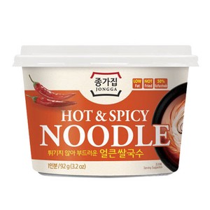 韓国食品 O'food 米グッス (ホット＆スパイシー)カップ 92g  韓国ライスヌードル ヘルシー
