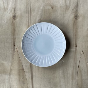 平皿 青白磁 4寸皿 和皿  フルーツ皿 ケーキ皿  丸皿 [日本製/有田焼/和食器]