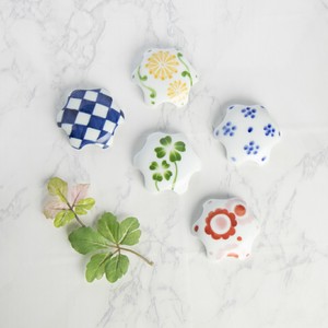 Kitchen Accessories Flower Arita ware Clover Gerbera Checkered Made in Japan