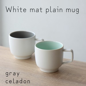 Mug Gray Arita ware Made in Japan