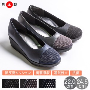 凉鞋 抗菌加工 楔形底 浅口鞋 日本制造