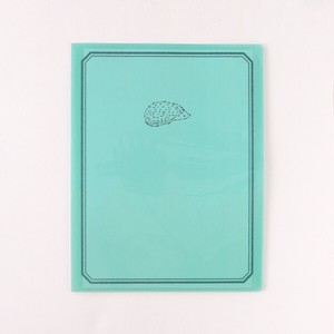 Store Supplies File/Notebook Hedgehog Folder Clear