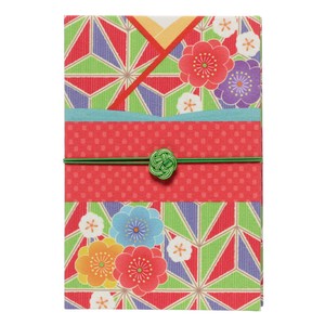 Planner/Notebook/Drawing Paper Kimono Hemp Leaves L size