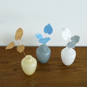 ブリキのウンベラータスティック（3色）／造花 花瓶 フラワーアレンジメント