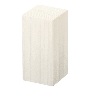 木製ディスプレイブロック ホワイト