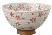 粉雪桜 飯碗(中)茶碗 日本製 美濃焼 陶器