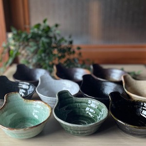 日本製　窯元直送　ろくべ型とんすい（小）