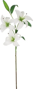 【造花】オリエンタルリリー　ホワイト　FA−7393W