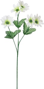 【造花】サテンデージースプレー　ホワイトグリーン　FF−3043W／G