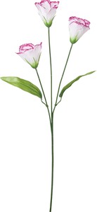 【造花】トルコキキョウ　ラベンダーホワイト　FF−3058L／W
