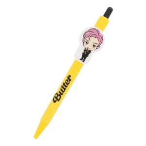 【ボールペン】TinyTAN ノック式ダイカットボールペン 0.7 Butter RM