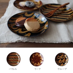 【プレート/美濃焼/お皿】スリップショコラ  パン皿 日本製　食器