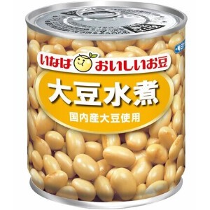 いなば食品 大豆水煮 国内産大豆使用 290g x24 【缶詰】