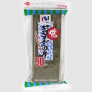 ニコニコのり 焼 おむすび 50枚 x10 【海苔】