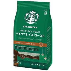 スターバックス パイクプレイス ロースト 160g x6 【インスタントコーヒー】