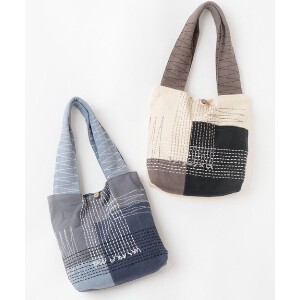 Tote Bag Patchwork Embroidered