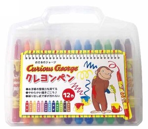 Crayon Curious George 12-colors