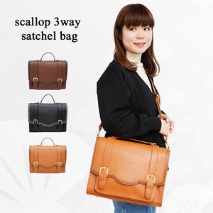 Backpack Gift Casual Scallop Ladies' Retro 3-way