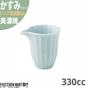 かすみ 青白 酒器 約330cc 美濃焼 約200g 日本製 光洋陶器 レンジ対応 食洗器対応