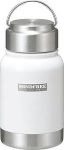MF-03W MINDFREE -マインドフリー- ステンレスミニボトル 350ml ホワイト MF-03W 72-01702