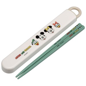 Chopsticks Mickey Skater Antibacterial Dishwasher Safe Made in Japan