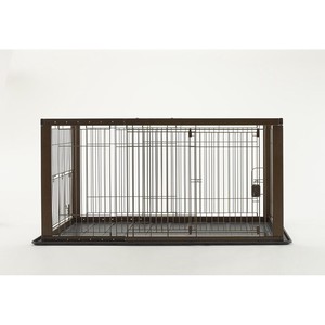 Dog/Cat Cage Brown Wide