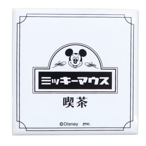 【食器】ミッキーマウス タイルコースター ミッキー喫茶