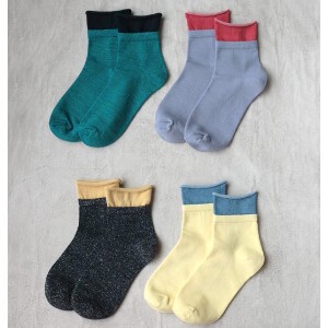 Crew Socks Layered Socks Ladies' 2-pairs