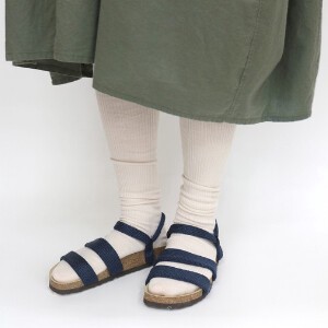 Knee High Socks Ribbed Long Socks Cotton Ladies' Soft