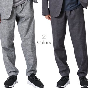 Full-Length Pant Strench Pants Pudding Spring/Summer Setup Made in Japan