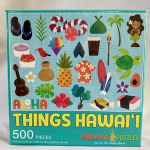 ハワイ直輸入!! ジグゾーパズル（500ピース）　Things Hawaii by Kat Uno