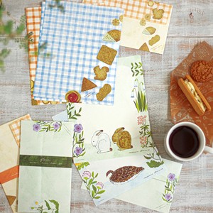 Writing Paper cozyca products ASANO MIDORI Fleur Set cookie