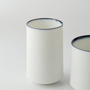 深山(miyama.) White Line-ホワイトライン- tall cup 200[日本製/美濃焼/和食器]