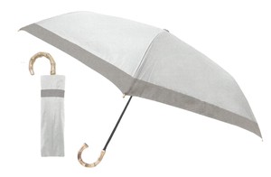 【晴雨兼用】【完全遮光】おおきめ！まるい3段折りたたみ傘　グログラン　ミント　204653