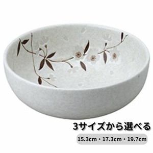 白雪桜ボウル 大鉢 中鉢 和食器 陶器 和食器 日本製 美濃焼