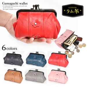 Coin Purse Gamaguchi Lightweight Coin Purse Large Capacity Genuine Leather Ladies' Men's