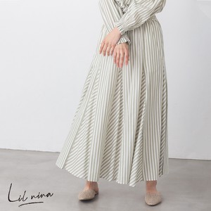 Skirt Made in India Stripe Spring/Summer Flare Skirt 2023 New