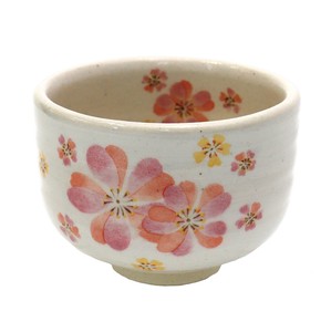 ■【抹茶碗】丸好桜カラフル野点碗