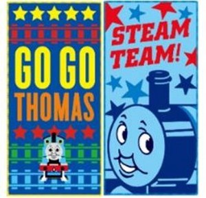 Mini Towel Thomas Character 2-pcs pack