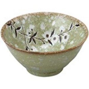 ヒワ桜 手引4.2反和丼ぶり ボウル ラーメン 陶器 日本製 美濃焼