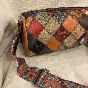 Shoulder Bag Patchwork Mini Colorful