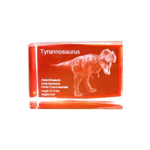 Animal Ornament Red Tyrannosaurus