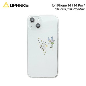 Dparks [ iPhone 14 / 14 Plus / 14 Pro / 14 Pro Max ] ソフトクリアケース タイニーフェアリー