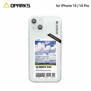 Dparks [ iPhone 14 / 14 Pro ] ソフトクリアケース Summer Day アイフォン カバー