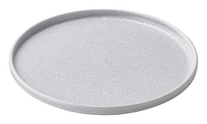 美濃焼 食器 ユニティ 6.0丸浅口切立皿（グレー） minoware 日本製