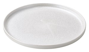 美濃焼 食器 ユニティ 8.5丸浅口切立皿（ラスターホワイト） minoware 日本製