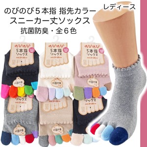 Ankle Socks Antibacterial Finishing Socks Ladies' Cotton Blend