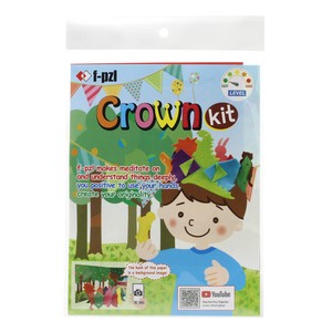 f-pzl　Crown Kit（英語ver）【新感覚のフェルトパズル】