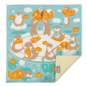 Towel Handkerchief Otter Presents